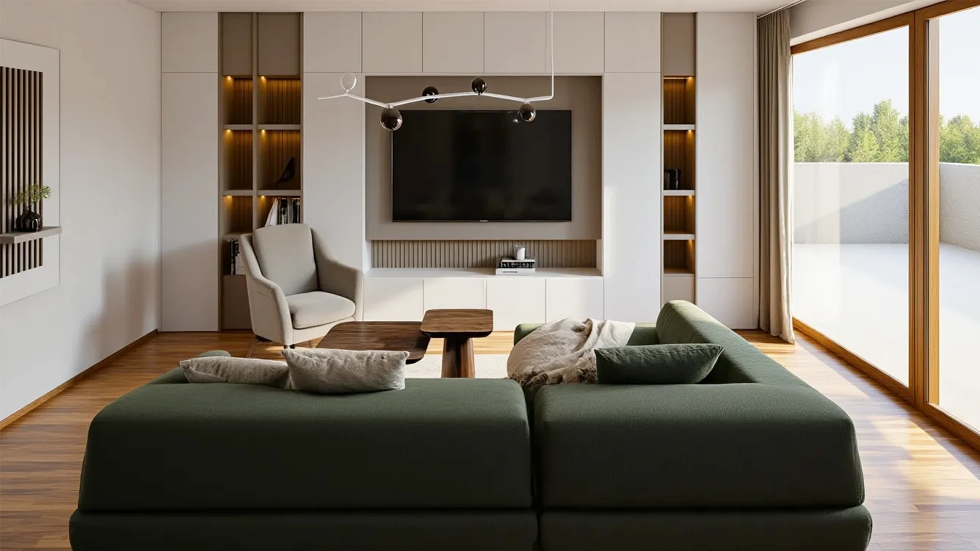 Návrh interiéru bytu Praha Michle